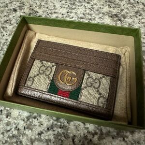 Authentic Gucci Ophidia Card Case